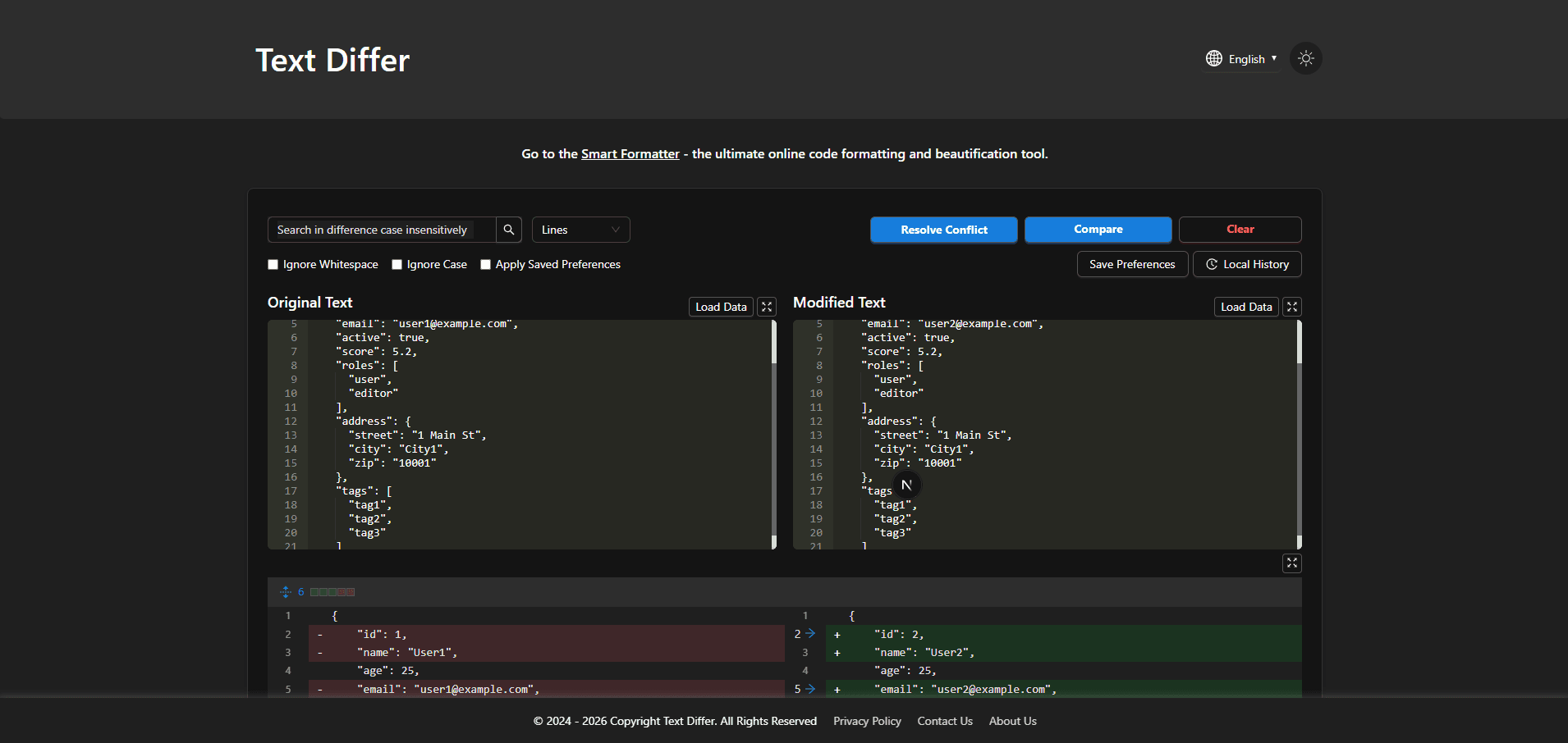 Заметьте каждое изменение: ultimate инструмент сравнения текста